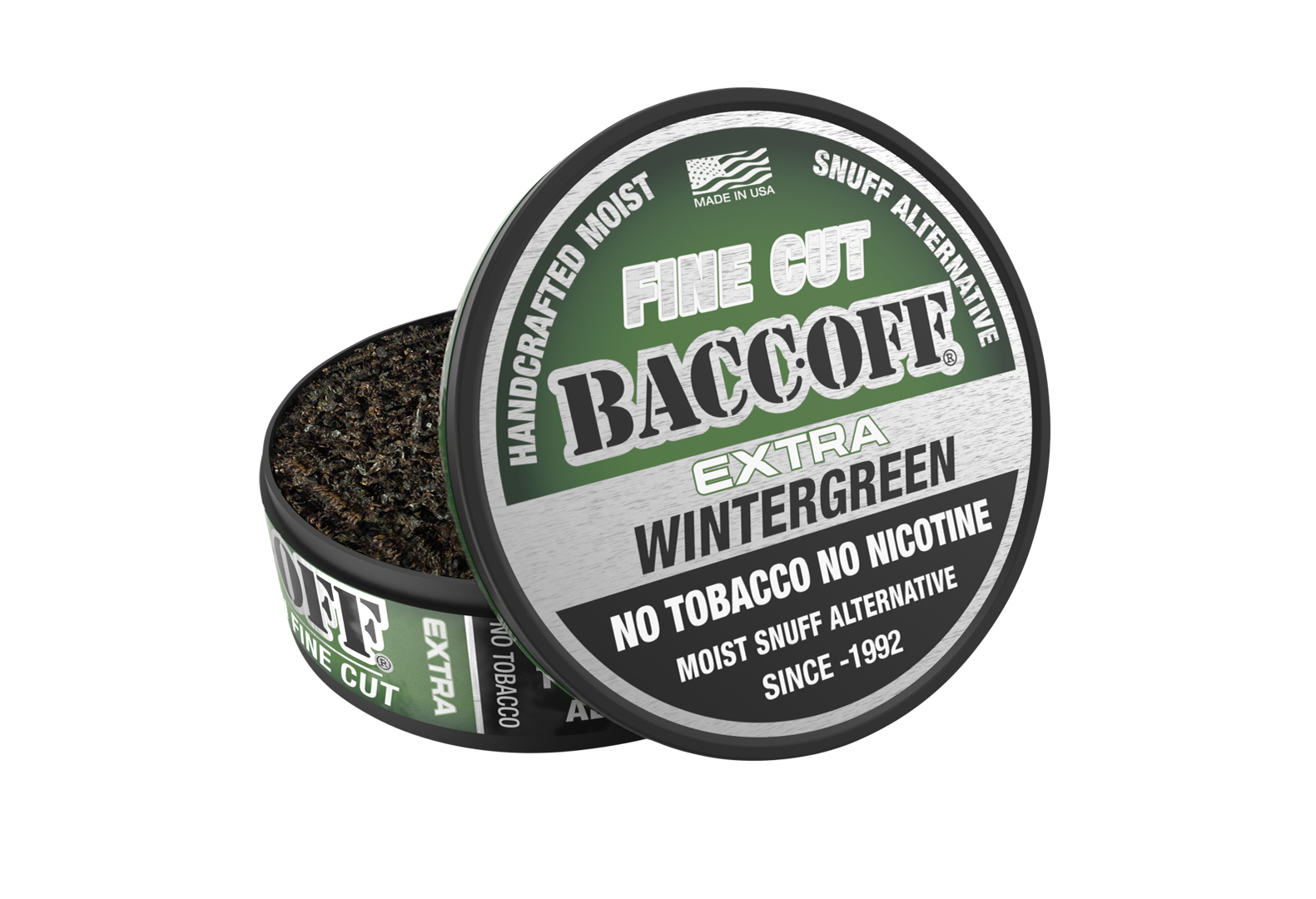 BaccOff Wintergreen Fake Dip: Stop Dipping Tobacco Snuff – DipStop