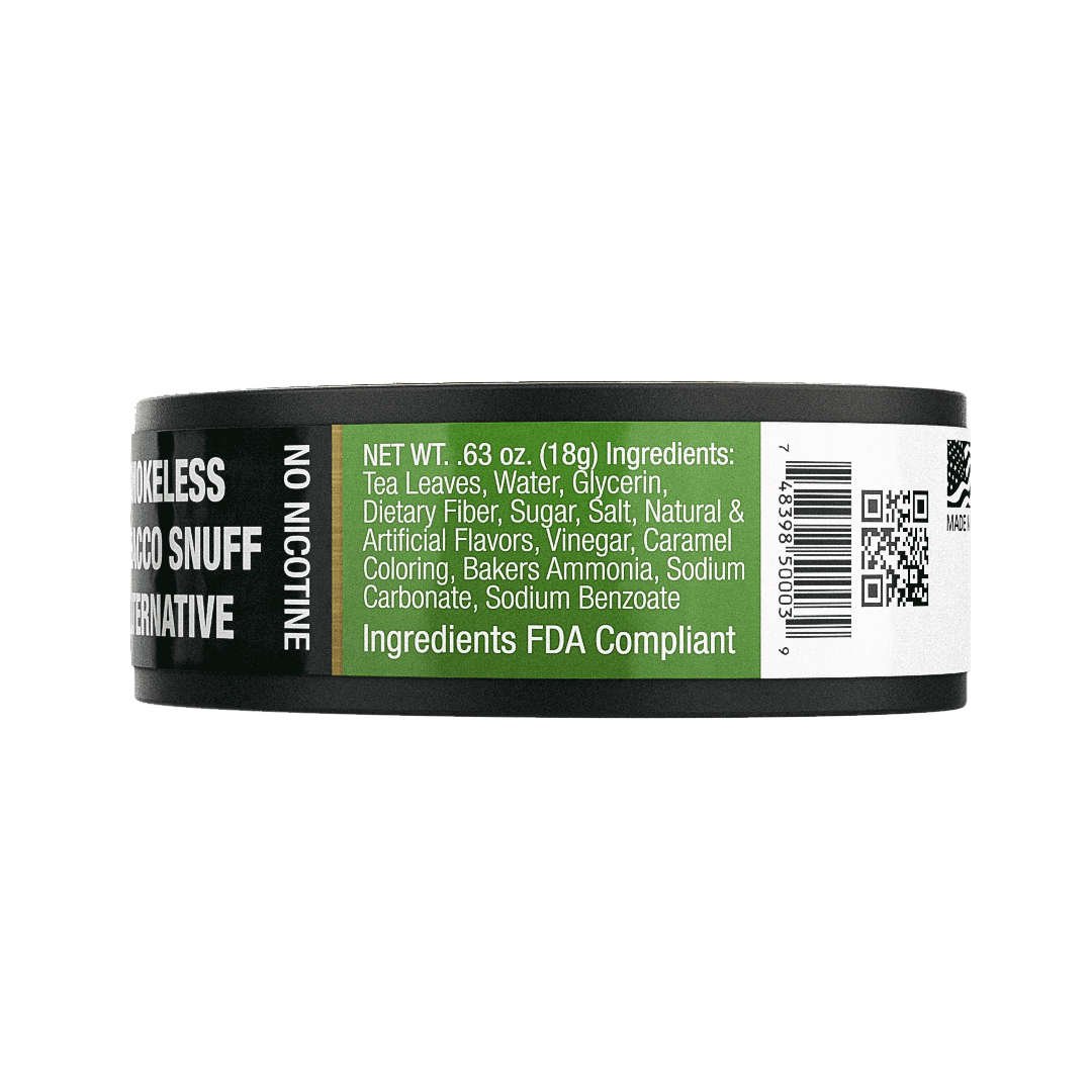 ingredients in dip tobacco Smokey Mountain, Herbal Pouches, Wintergreen, Tobacco-Free, Nicotine-Free, 10 Can Box Smokey mountain pouches semolina wheat BaccOff Apple Pouches: Apple Flavored