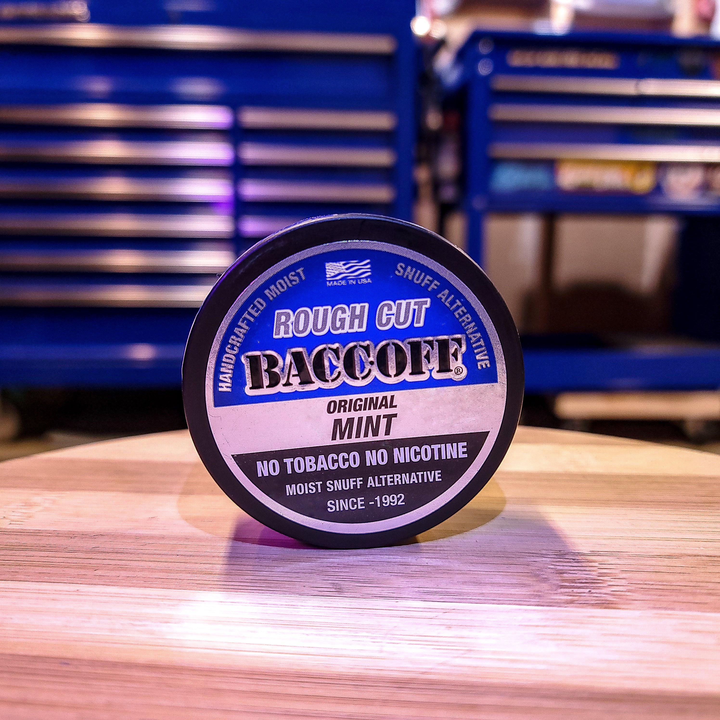 unsweetened chewing tobacco Alternative BaccOff Mint Dip: Stop Smokeless