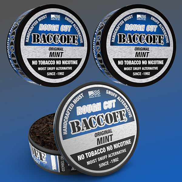 BaccOff Mint Dip: Stop Smokeless tobacco w/ Mint Chewing Tobacco