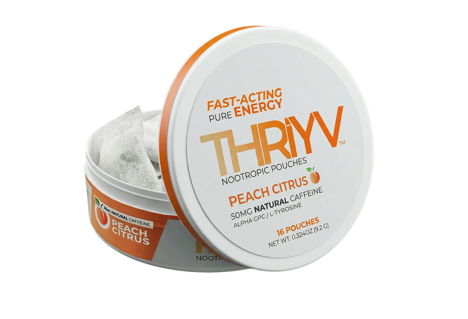 THRiYV Energy Peach Citrus Nootropic