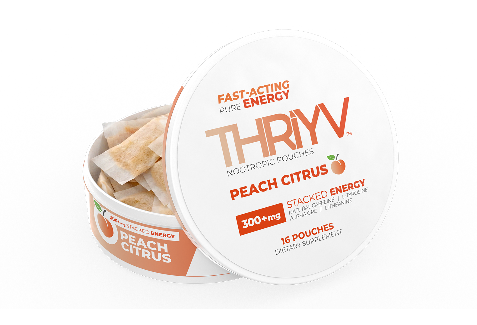 THRiYV Energy Peach Citrus Nootropic