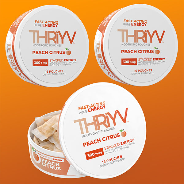 THRiYV Energy Peach Citrus Nootropic