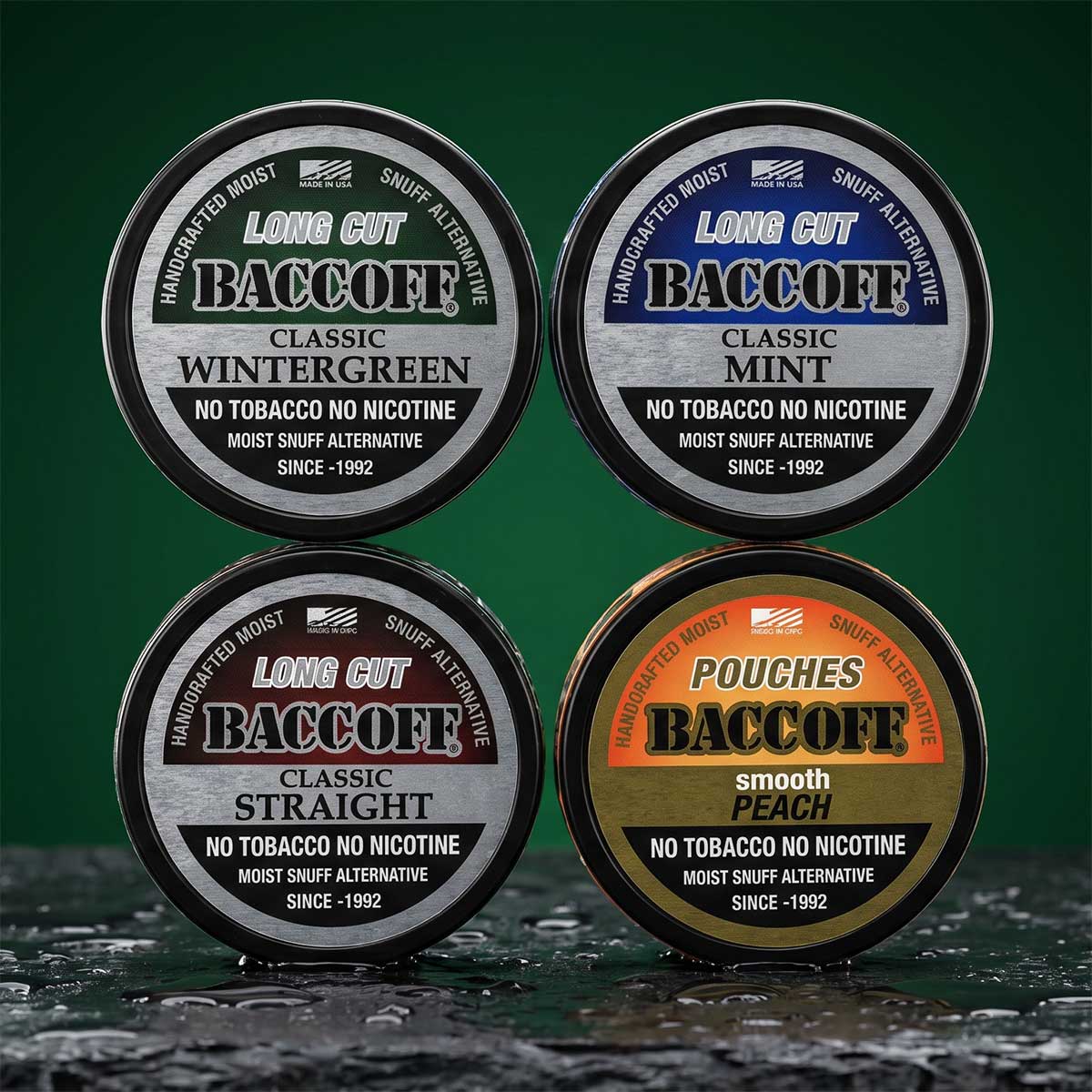 BaccOff Mint Dip: Stop Smokeless tobacco w/ Mint Chewing Tobacco