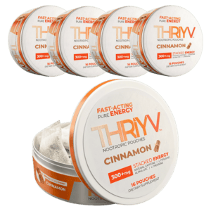 THRiYV Energy Cinnamon Nootropic -  5 Pack