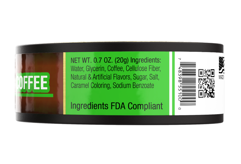 BaccOff Wintergreen Coffee Pouches