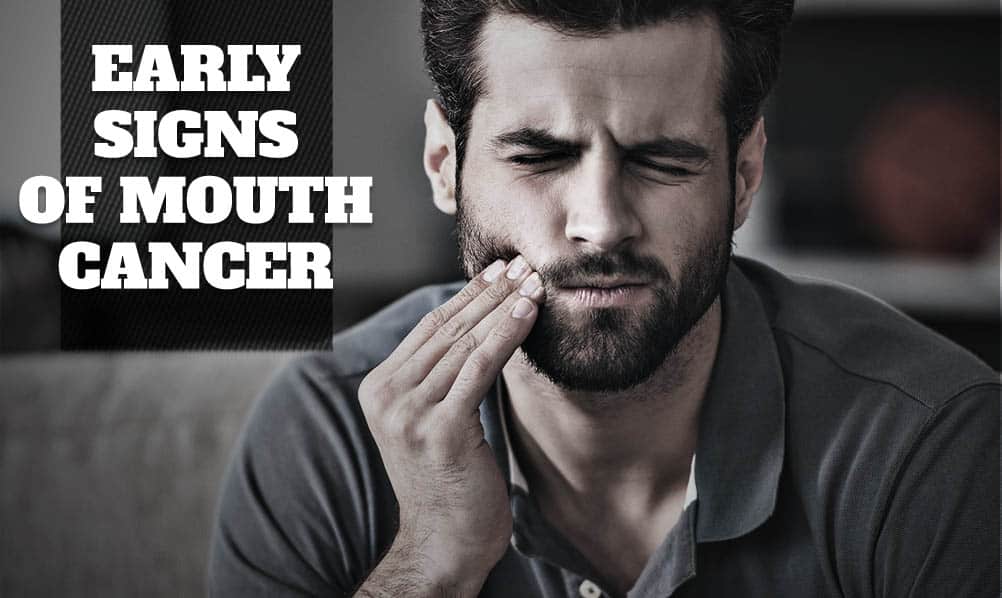 Early signs of mouth cancers